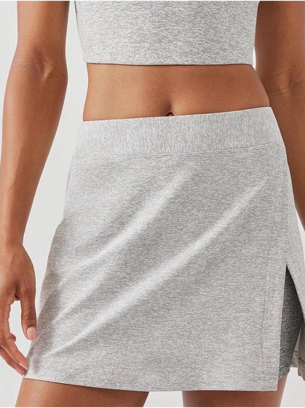 Outdoor Voices Heathered Gray Skort size L
